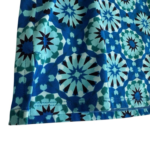 Tranquility by Colorado Clothing Blue and White Mini Skirt, Large - Picture 3 of 9